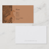 Carte de profil - cheval décoratif (Devant / Derrière)