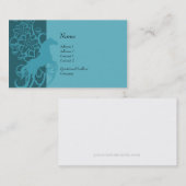 Carte de profil - cheval décoratif (Devant / Derrière)