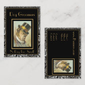 Carte de profil Chiens Groomers Vintages 2 Frame (Devant / Derrière)