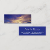 Carte de profil Clouds lumineux (Devant / Derrière)