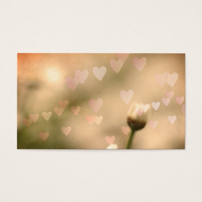 Carte de profil Coeur (Devant)