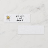 carte de profil d'abeille (Devant / Derrière)