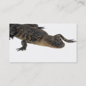 Carte de profil d'alligator (Dos)