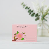 Carte de profil d'arbre de Sakura (Debout devant)