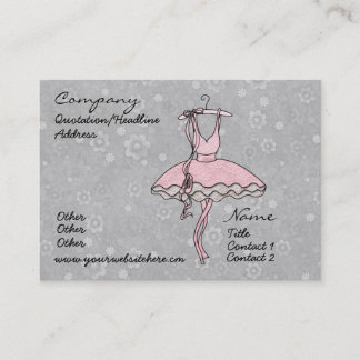 Carte de profil "de ballerine de Prima"