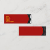 Carte de profil de bande de film négative (Devant / Derrière)