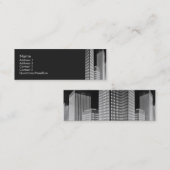 Carte de profil de blocs de ville (Devant / Derrière)