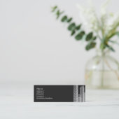 Carte de profil de blocs de ville (Debout devant)