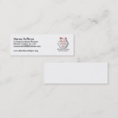 Carte de profil de boîte à biscuits (Devant / Derrière)