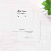 Carte de profil de boucles d'oreilles élégantes fa (Bureau)