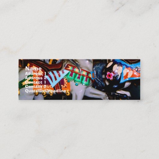 Carte de profil de carrousel (Devant)