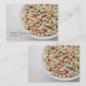 carte de profil de céréale de guimauve (Devant / Derrière)