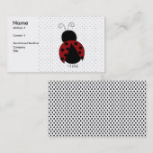 Carte de profil de coccinelle (Devant / Derrière)