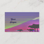 Carte de profil de dégradé (Dos)