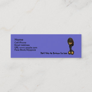 Carte de profil de fille de Lil Emo