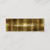 Carte de profil de GOLDY-ABSTRACT (Dos)