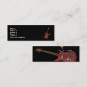 Carte de profil de guitare (Devant / Derrière)