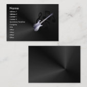 Carte de profil de guitare (Devant / Derrière)