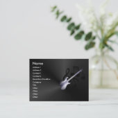 Carte de profil de guitare (Debout devant)