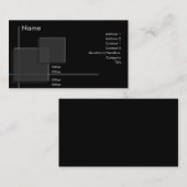 Carte de profil de haute performance (Devant / Derrière)