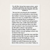 Carte de profil de Jesus the WAY (Dos)