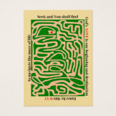 Carte de profil de Jesus the WAY (Devant)