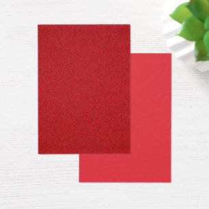 Carte de profil de la feuille de découpe rouge tom