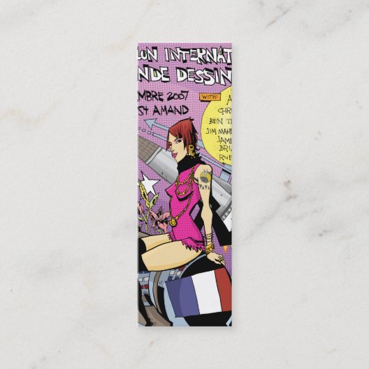 Carte de profil de la France (Devant)