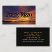 Carte de profil de l'aube (Devant / Derrière)