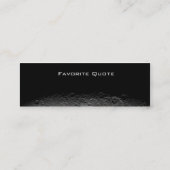 Carte de profil de lune (Dos)