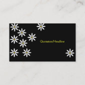 Carte de profil de marais stylisés (Dos)