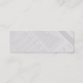 Carte de profil de marché boursier (Dos)