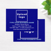 Carte de profil de marque commerciale sur rectangl (Bureau)