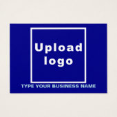 Carte de profil de marque commerciale sur rectangl (Dos)