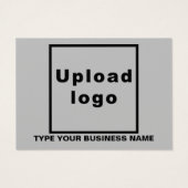 Carte de profil de marque commerciale sur rectangl (Dos)