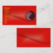 Carte de profil de massage de pied (Devant / Derrière)