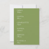 Carte de profil de mini-invité de réception de mar (Devant)