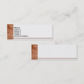 Carte de profil de montagne (Devant / Derrière)