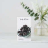 Carte de profil de mûres (Debout devant)