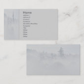 Carte de profil de paix (Devant / Derrière)