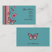 Carte de profil de papillon (Devant / Derrière)
