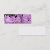 Carte de profil de papillon (Devant / Derrière)