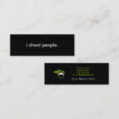 Carte de profil de photographie (Devant / Derrière)