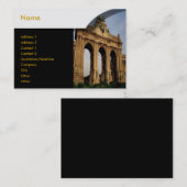 Carte de profil de porte de Brandenburger (Devant / Derrière)