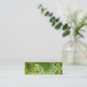 Carte de profil de raisins (Debout devant)