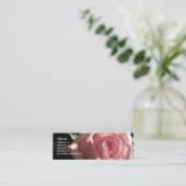 Carte de profil de rose de rose (Debout devant)