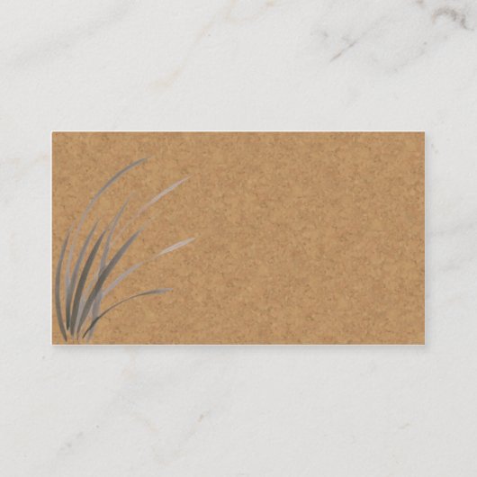 Carte de profil de Samurai Warrior (Dos)