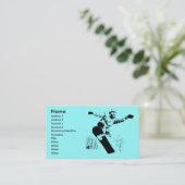 Carte de profil de surf des neiges (Debout devant)