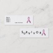 Carte de profil de survivant (Devant / Derrière)