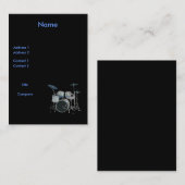 Carte de profil de tambours (Devant / Derrière)